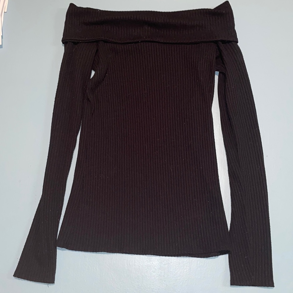 A&F Off the Shoulder Knit Sweater